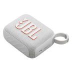 JBL Go 4 Portable Waterproof Bluetooth Speaker (White)