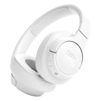 JBL Tune 720BT Wireless Over Ear Bluetooth Headphone Bundle with gSport Case (White)