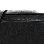 Grained Calfskin Small Camera Bag Black