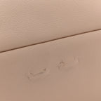 Soft Calfskin Large Aimée Shoulder Bag Travertine
