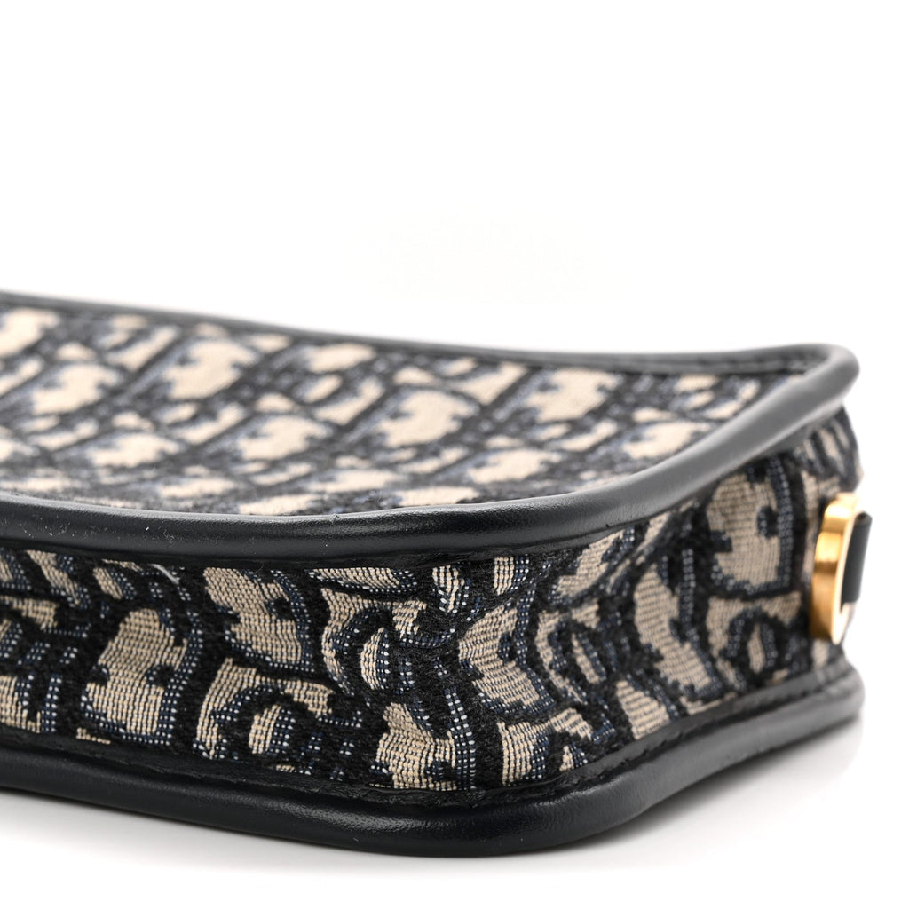 Oblique Diorquake Clutch Blue