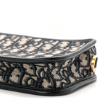 Oblique Diorquake Clutch Blue