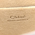 Calfskin Suede Small Nile Bracelet Bag Biscotti Beige