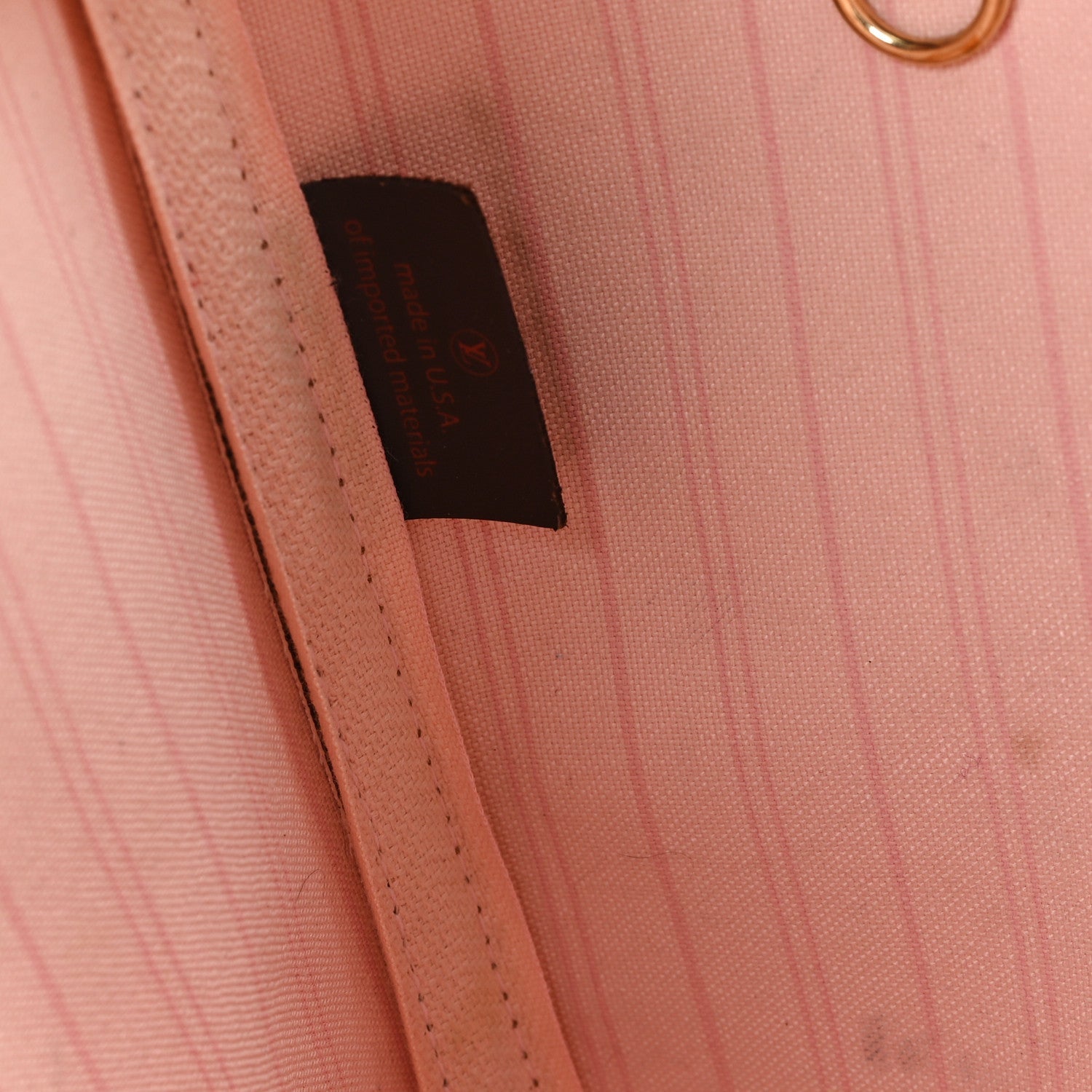 Damier Ebene Neo Neverfull MM Rose Ballerine