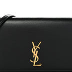 Calfskin Monogram Cassandre Phone Holder With Strap Black