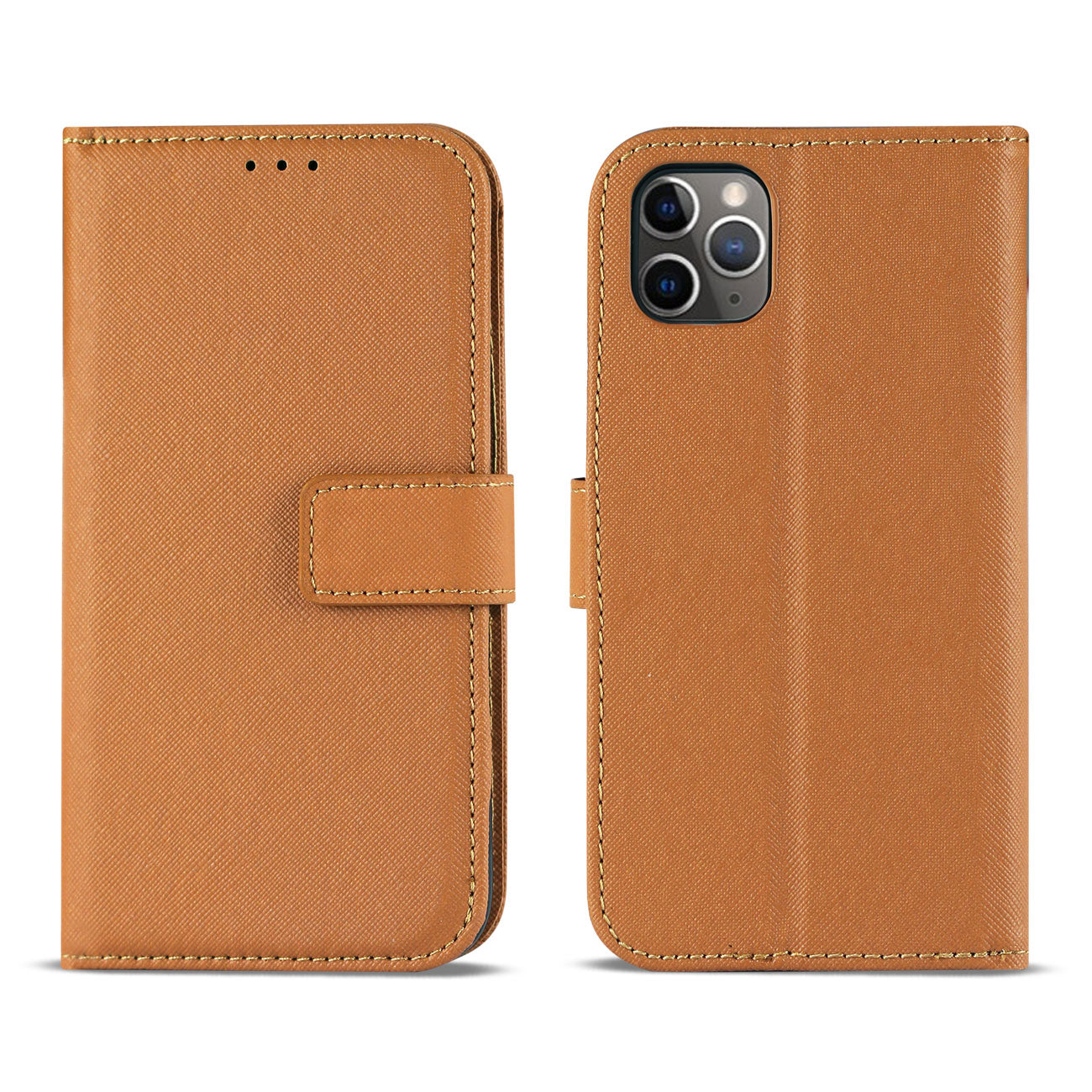 Reiko Apple Iphone 11 Pro 3-In-1 Wallet Case In Brown