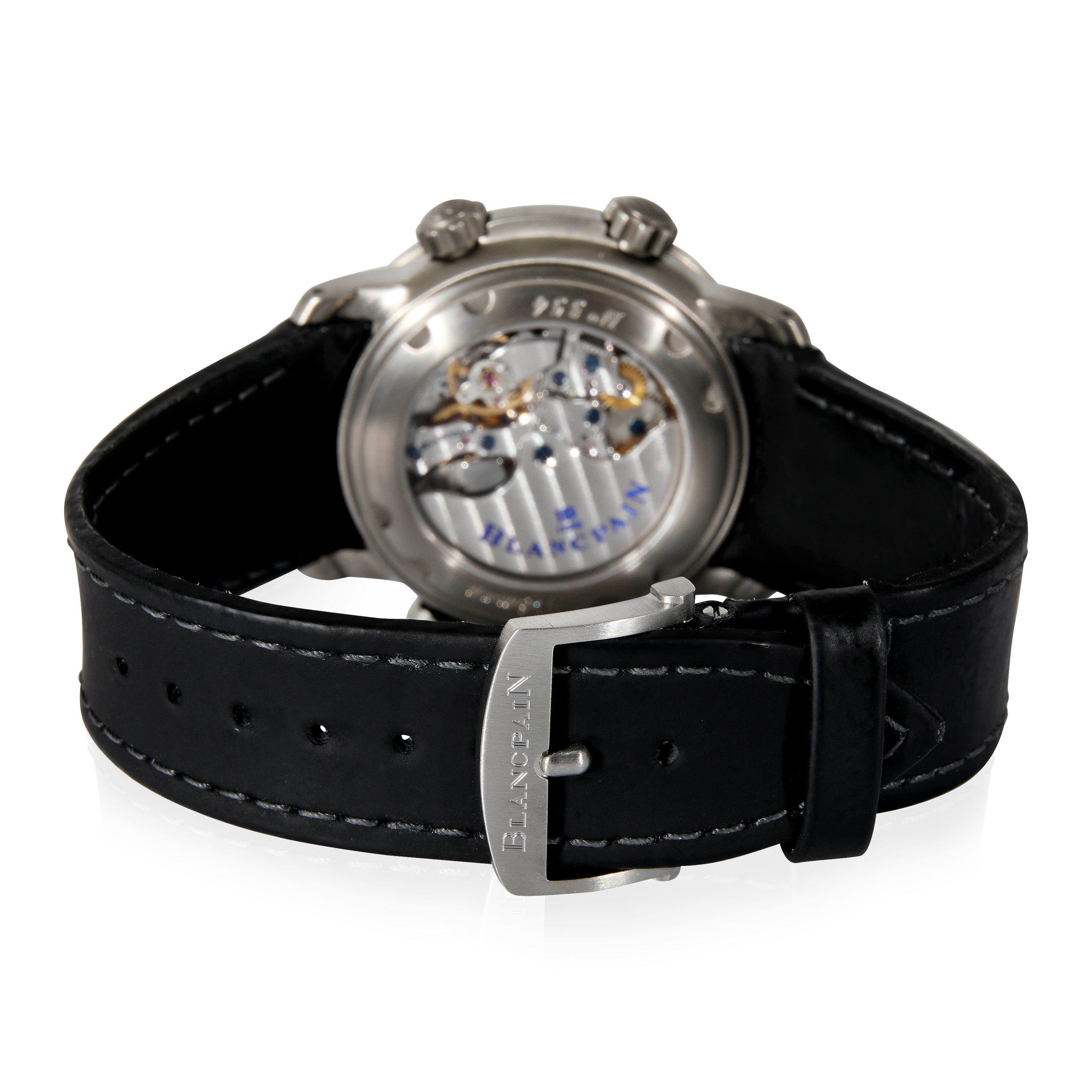 Leman Reveil GMT 2041-1230-63B Herrenuhr aus Titan