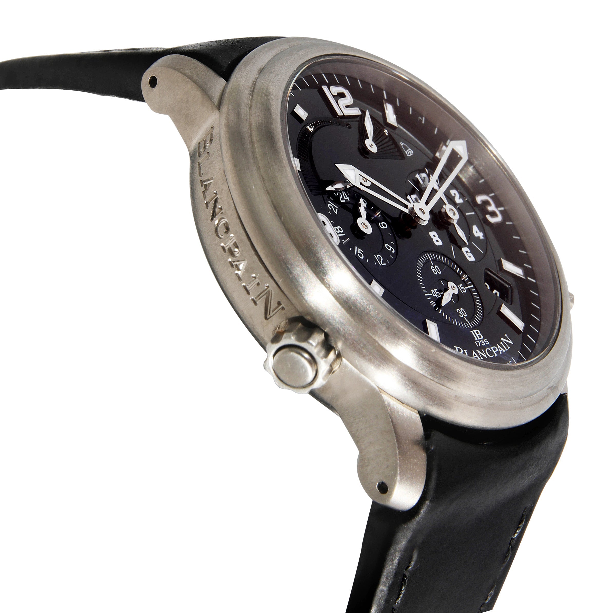 Leman Reveil GMT 2041-1230-63B Herrenuhr aus Titan