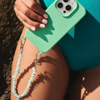 Cordée Cases Seafoam Shell Phone Wristlet