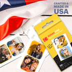 Kodak Premium Pre-Cut Sticker Zink Photo Paper 2x3" (30 Sheets) Compatible with Kodak Step Printer