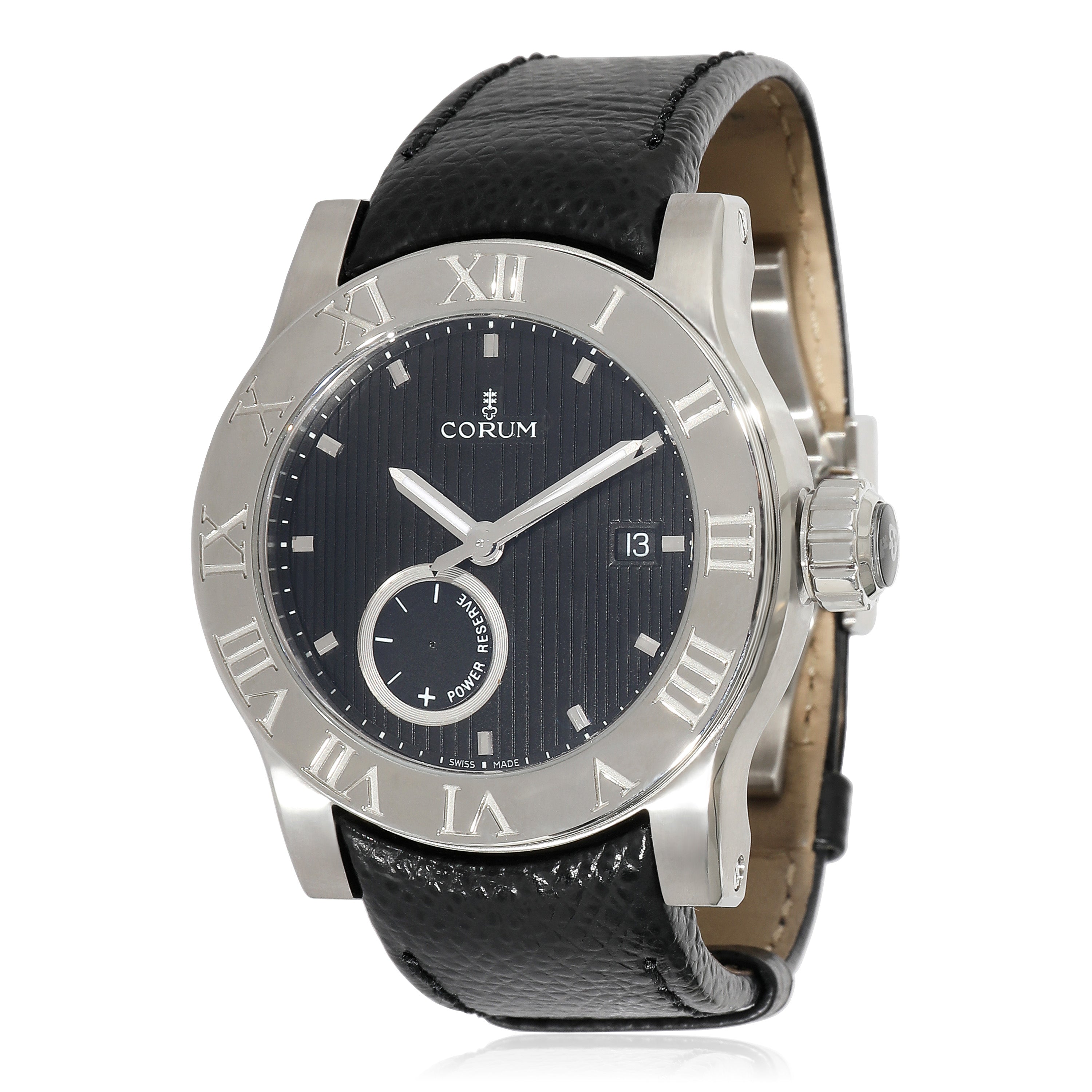 Romulvs 02.0001 Herrenuhr aus Edelstahl