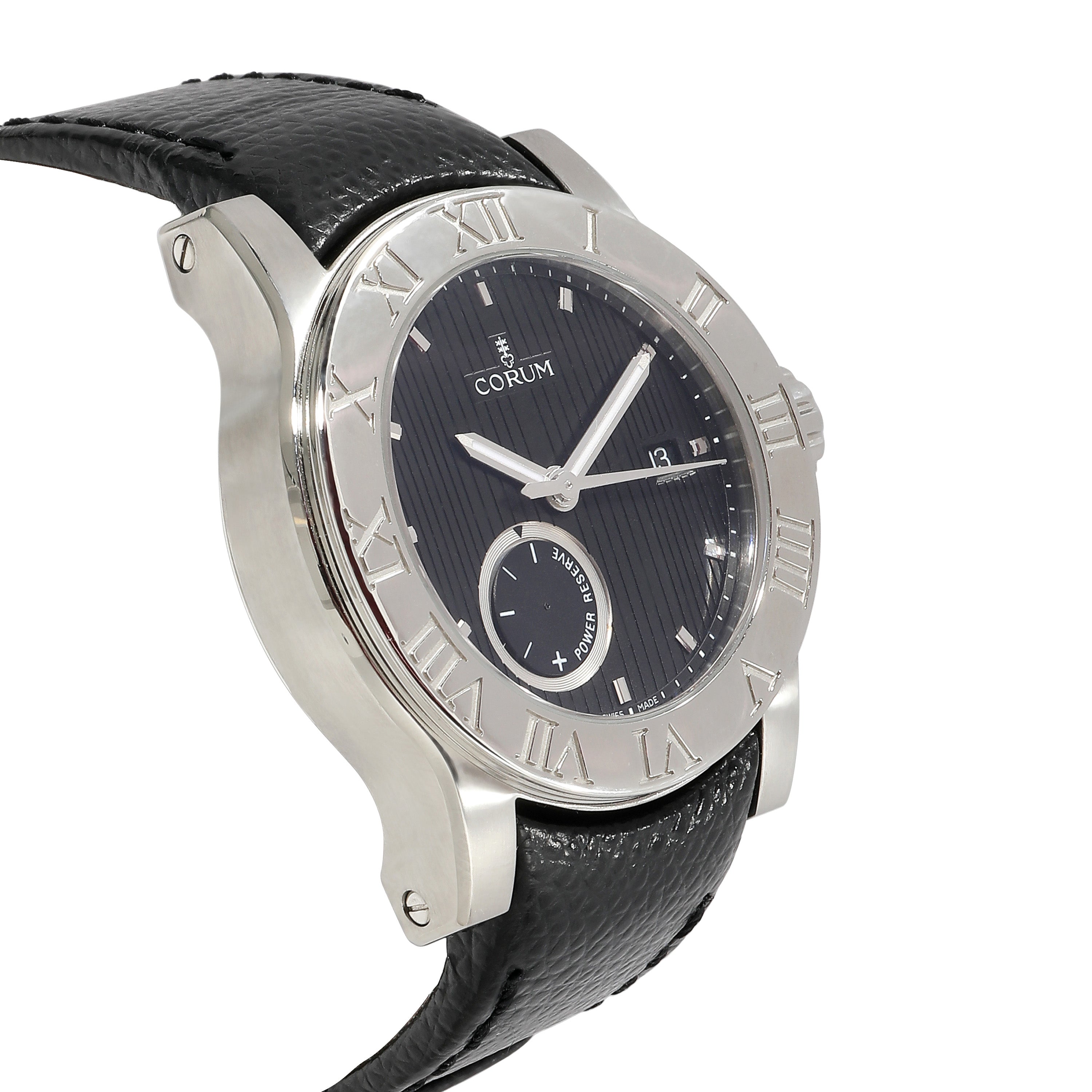 Romulvs 02.0001 Herrenuhr aus Edelstahl