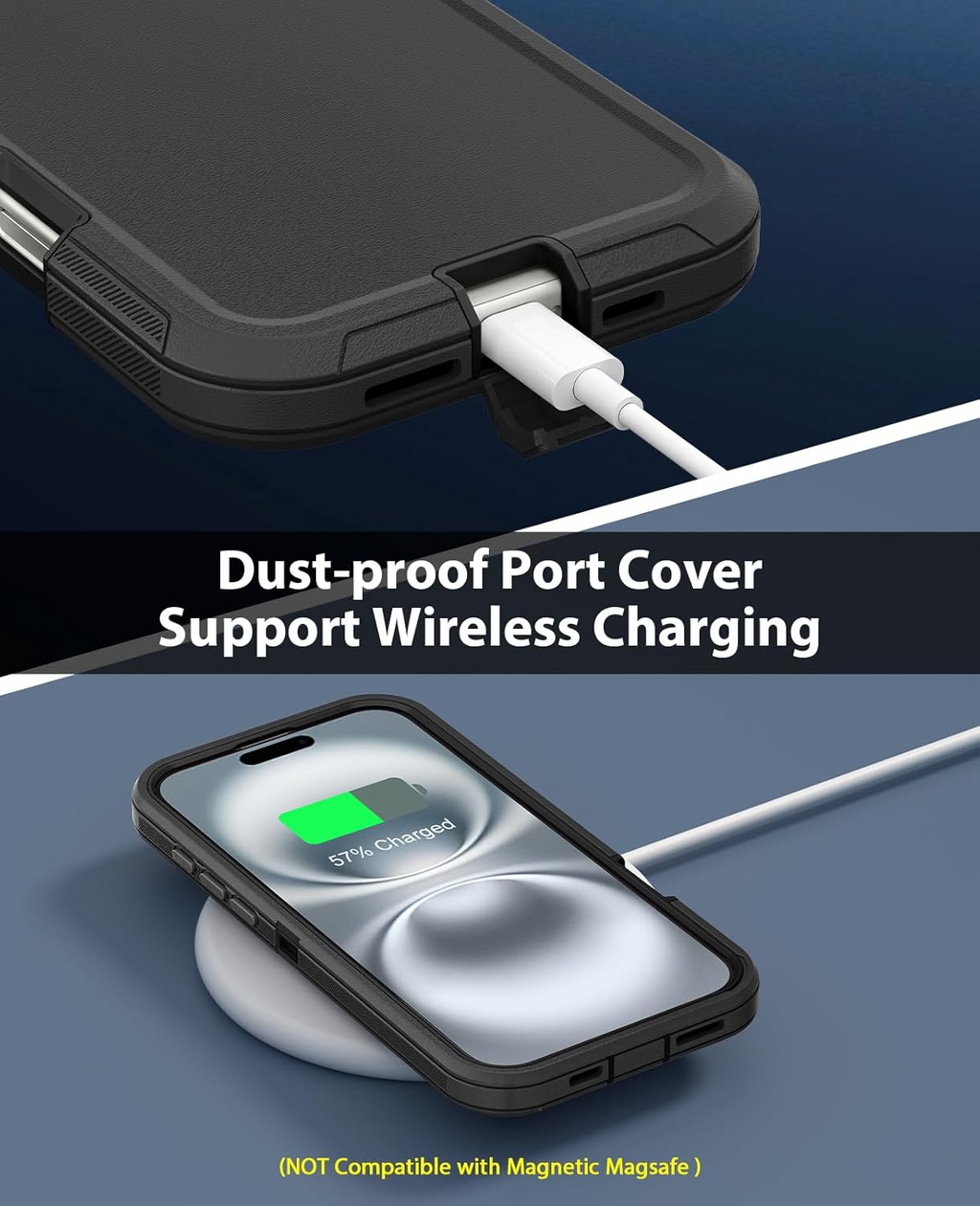 Entronix Case Compatible with iPhone 17 - Triple-Layer Heavy Duty Protection