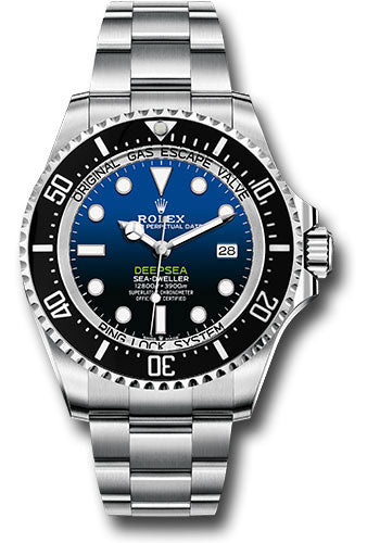Rolex Oystersteel Deepsea  - D-Blue Dial James Cameron - Oyster Bracelet - 136660Dbl