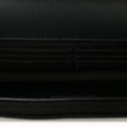 Lambskin Quilted Wallet On Chain WOC So Black