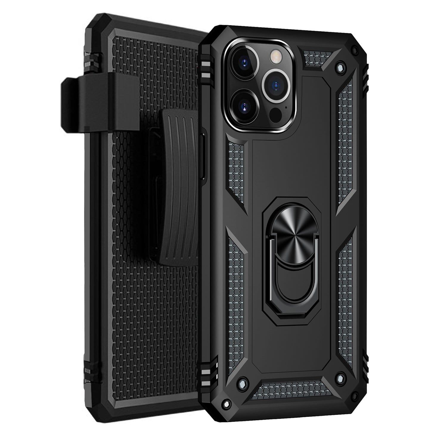 SAHARA - Raider Series Kickstand Case with Belt Clip - iPhone 13 Pro Max