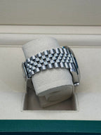 Rolex Steel and White Gold Rolesor Datejust 41  - Dark Rhodium Index Dial - Jubilee Bracelet - 126334 dkrij