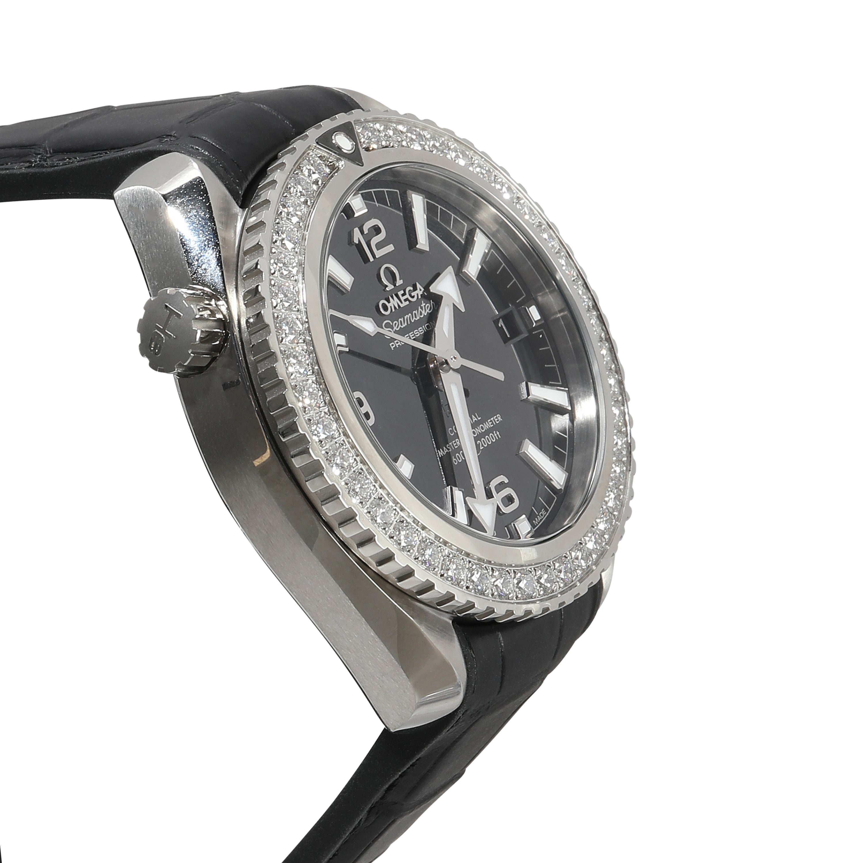 Seamaster Planet Ocean 600m 215.18.40.20.01.001 Unisex-Uhr aus Edelstahl