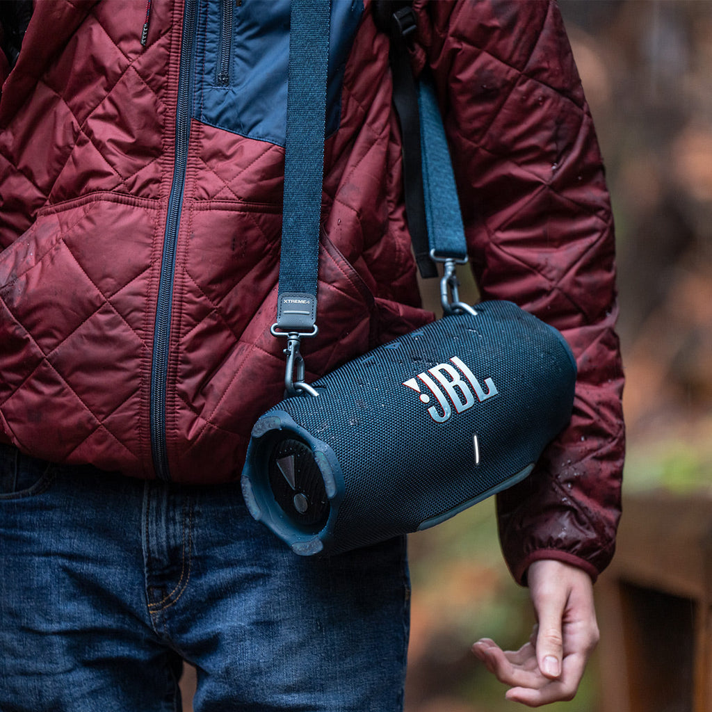 JBL Xtreme 4 Bluetooth Speaker with gSport Silicone Sleeve (Blue)