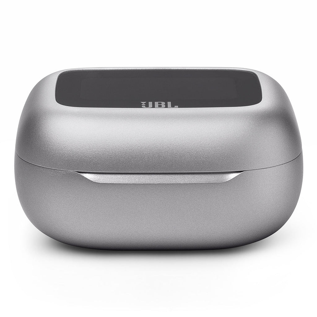 JBL Live Buds 3 Noise-Cancelling Earbuds with Smart Case (Silver)
