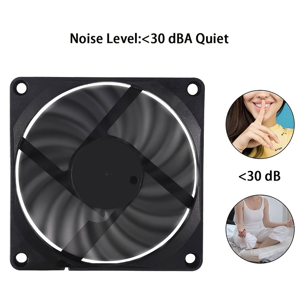 Coolling Fan 80mm 5V 80mmx80mmx10mm 8010 Sleeve Bearing DC Brushless Cooling Fan For Computer CUP Cooling Fan