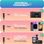Movo VXR10-PRO Supercardioid Shotgun Microphone for Cameras and Smartphones