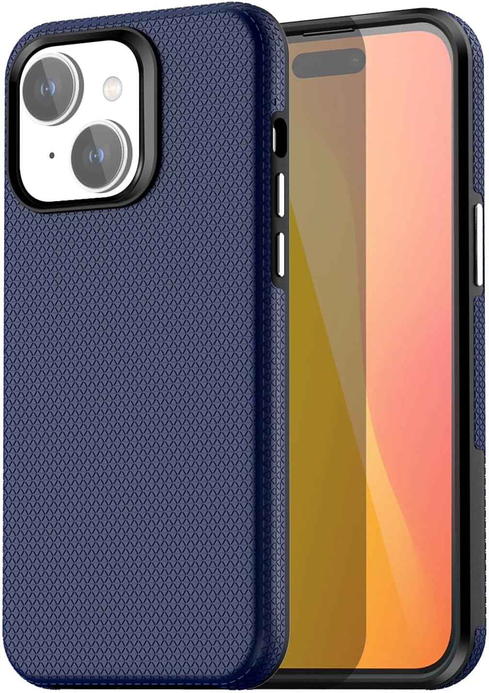 Entronix Case Compatible with iPhone 15 Plus - Anti-Slip Rugged Shockproof Cover