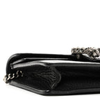 Calfskin Super Mini Dionysus Shoulder Bag Black