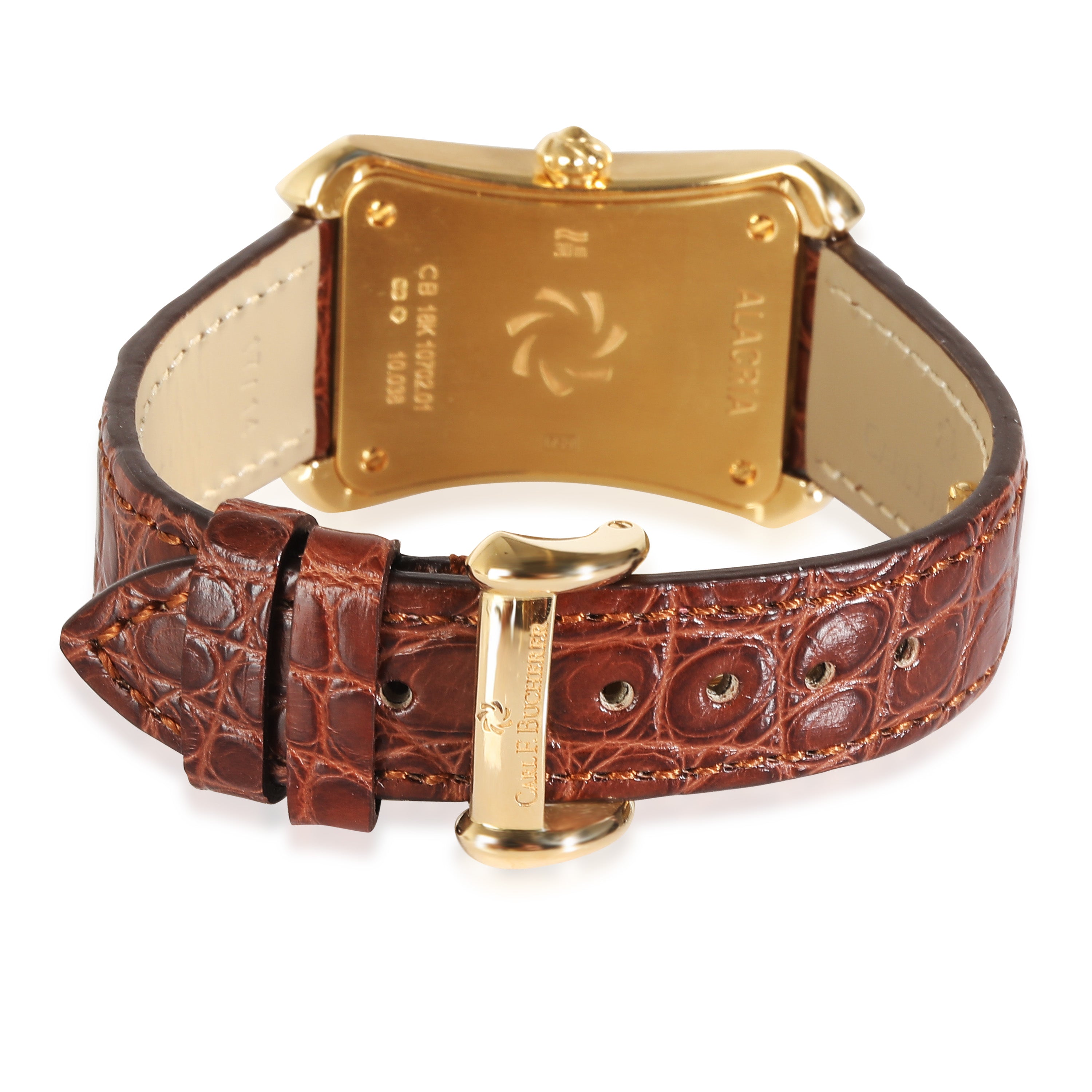 Alacria Queen 10702.01.90.11 Damenarmbanduhr in 18 Karat Gelbgold