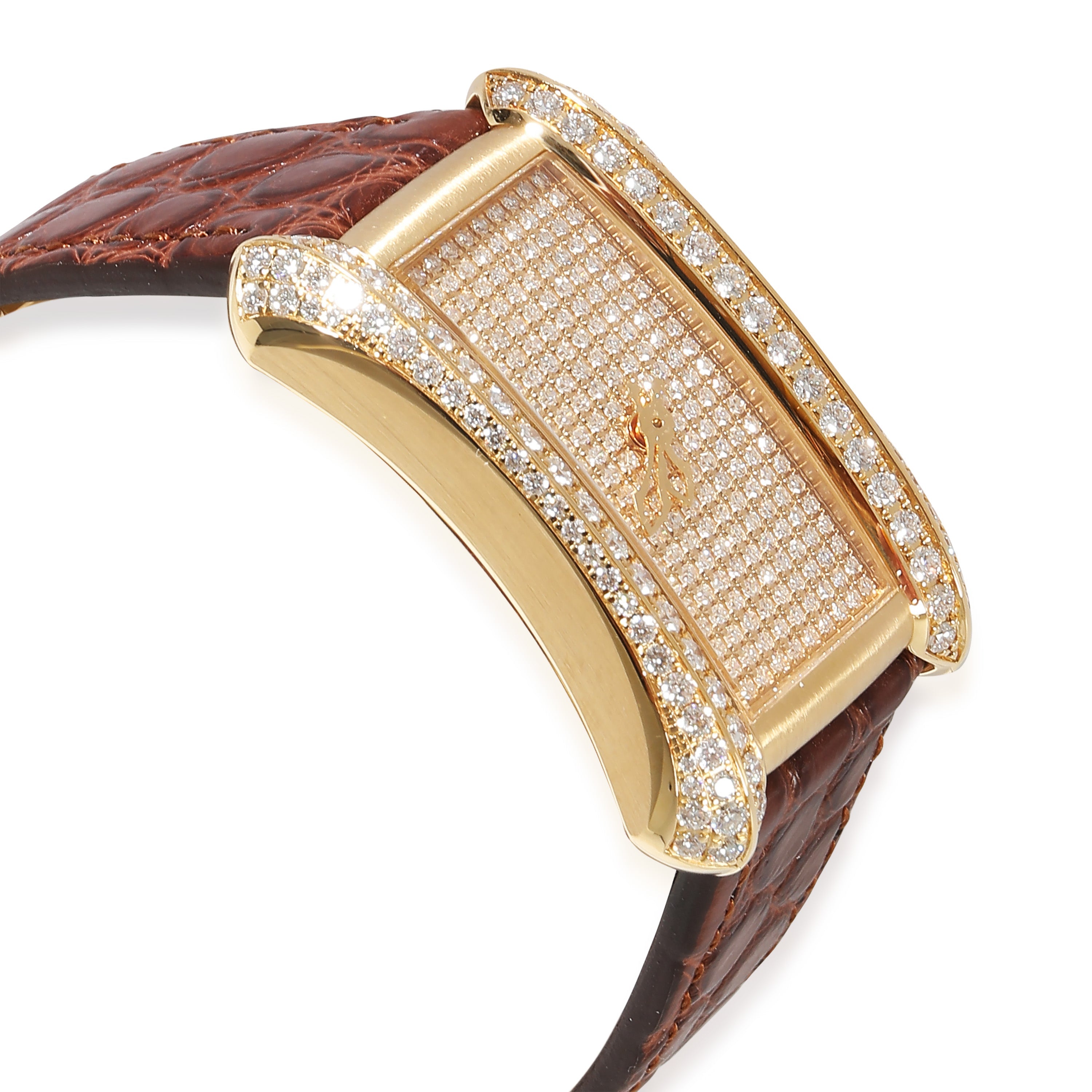 Alacria Queen 10702.01.90.11 Damenarmbanduhr in 18 Karat Gelbgold