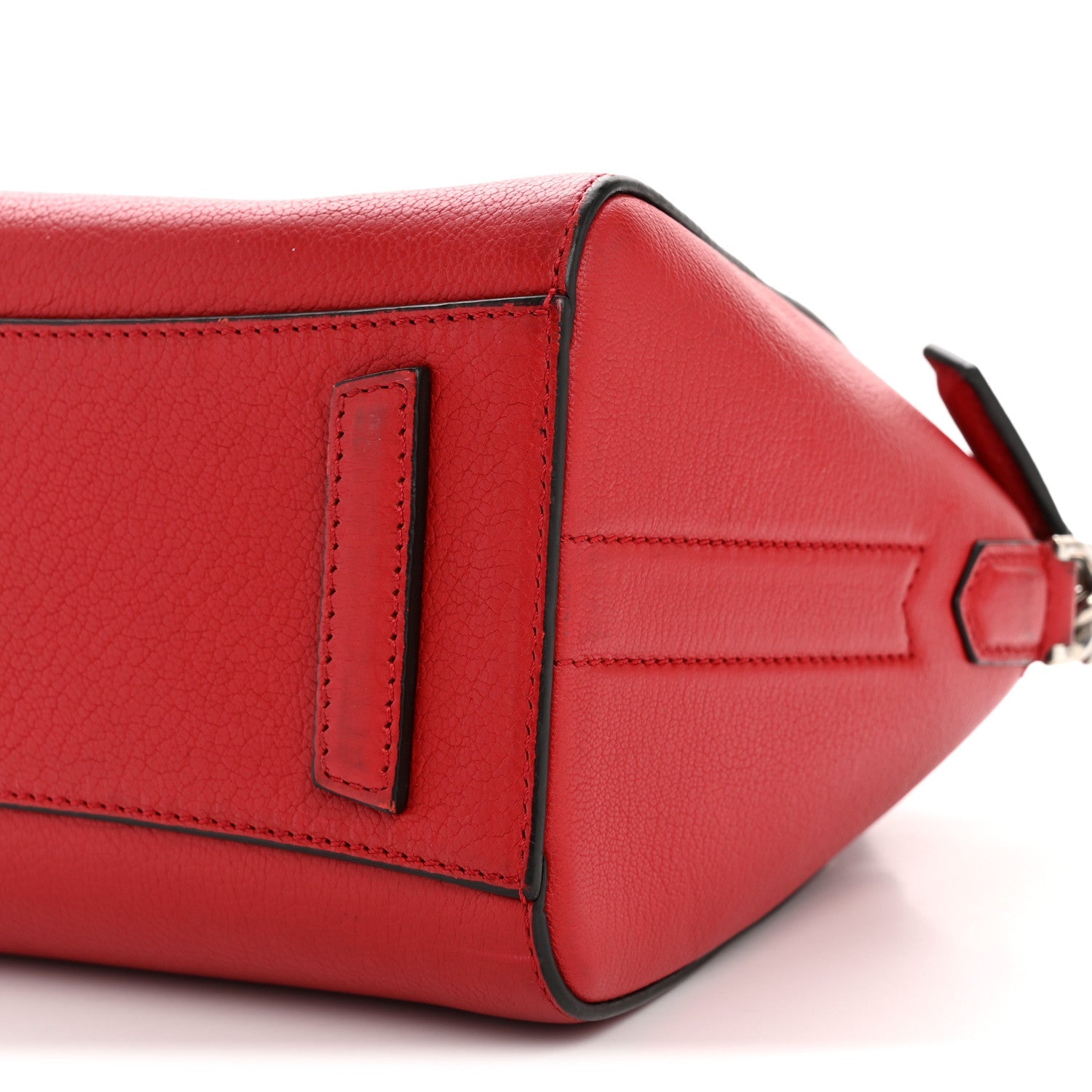 Sugar Goatskin Mini Antigona Red