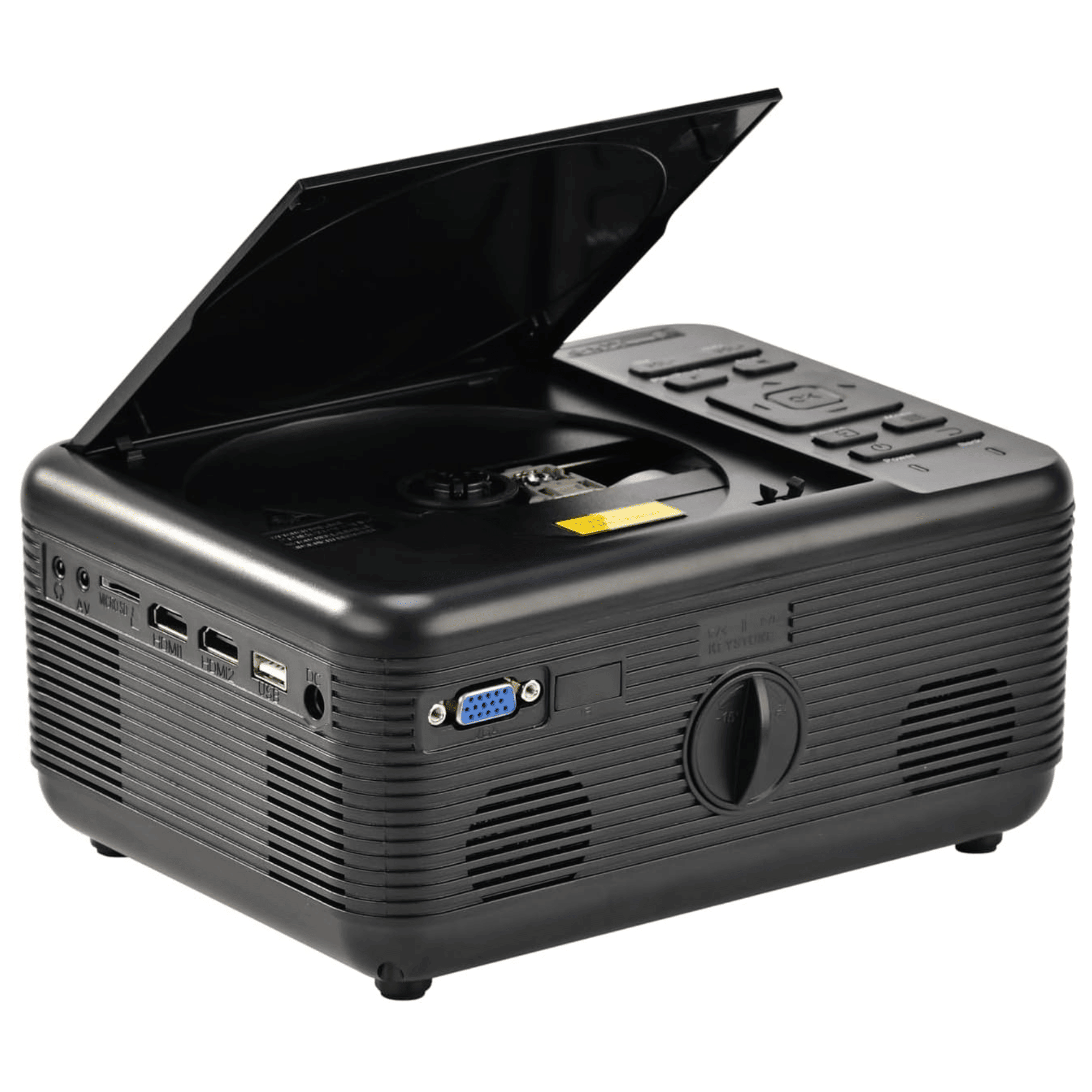 120" Home Theater LCD Projector with Built-In TV Tuner and DVD Player
