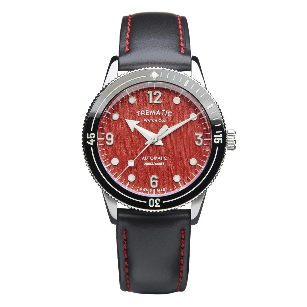 Trematic Men's Watch AC 14 Crimson Red