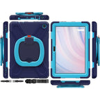 SAHARA - SpLaSh Series Heavy Duty Case for Amazon Fire HD 10 (2023) - Blue