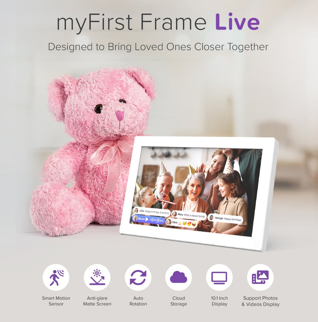 myFirst Frame Live - Smart Digital Frame