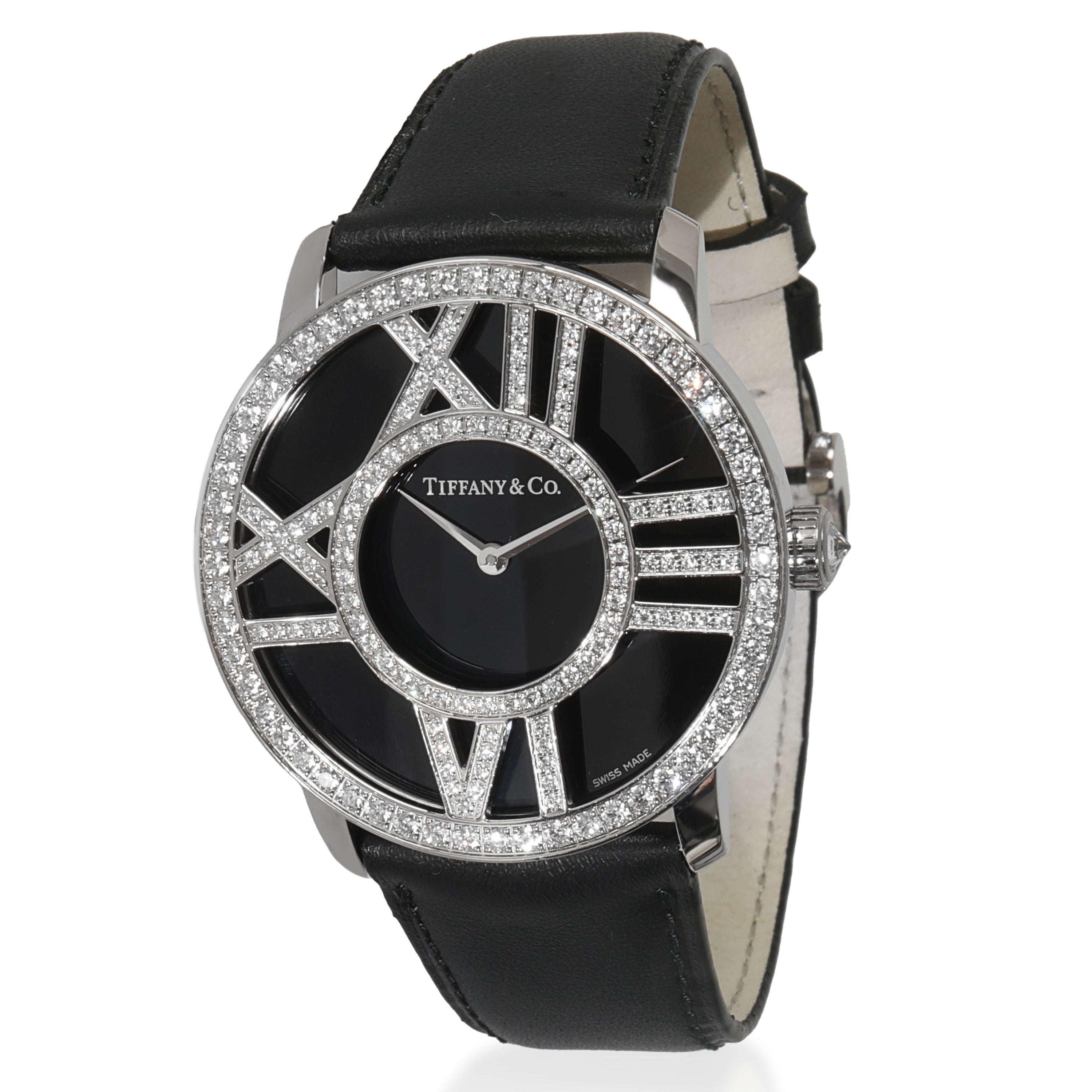 Atlas Z1902.10.40E10A Unisex-Uhr aus 18 Karat Weißgold