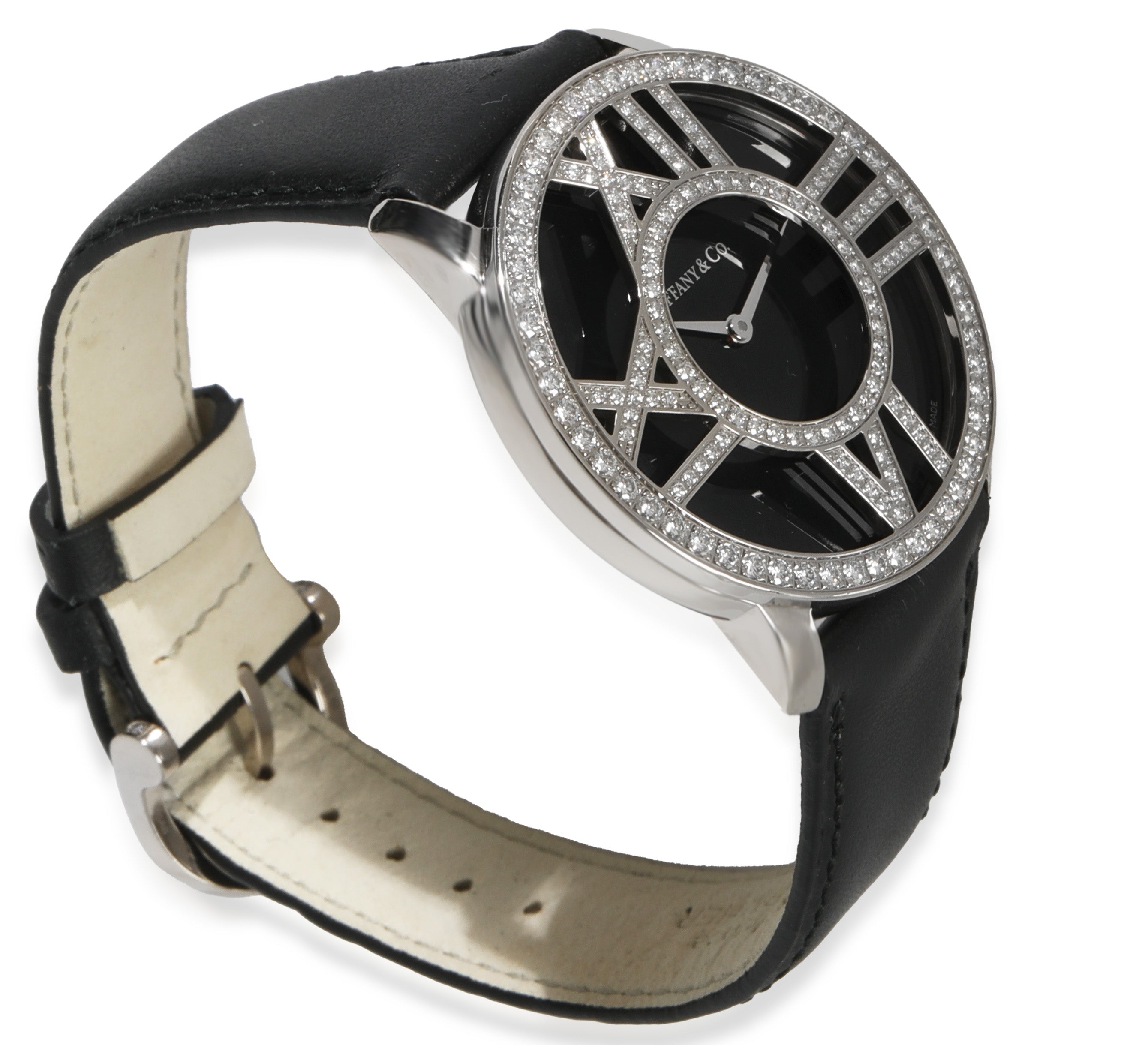 Atlas Z1902.10.40E10A Unisex-Uhr aus 18 Karat Weißgold