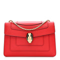 Calfskin Serpenti Forever Crossbody Bag Red