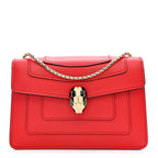Calfskin Serpenti Forever Crossbody Bag Red