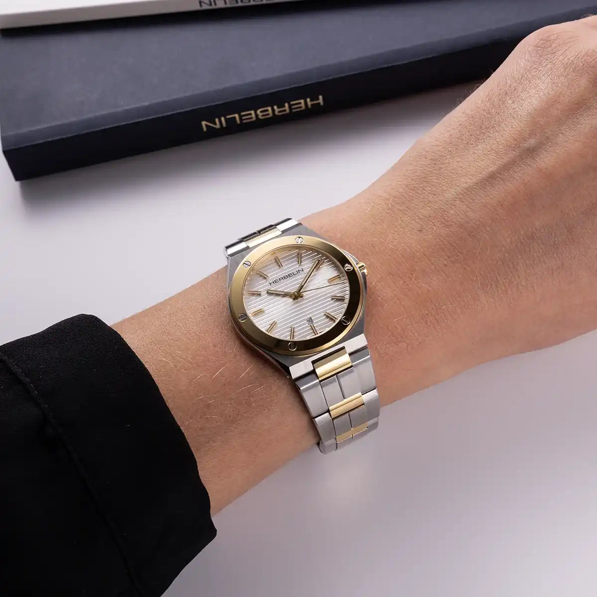 Herbelin Cap Camarat Ladies Two-Tone Watch