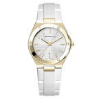 Herbelin Cap Camarat Ladies Gold White Watch