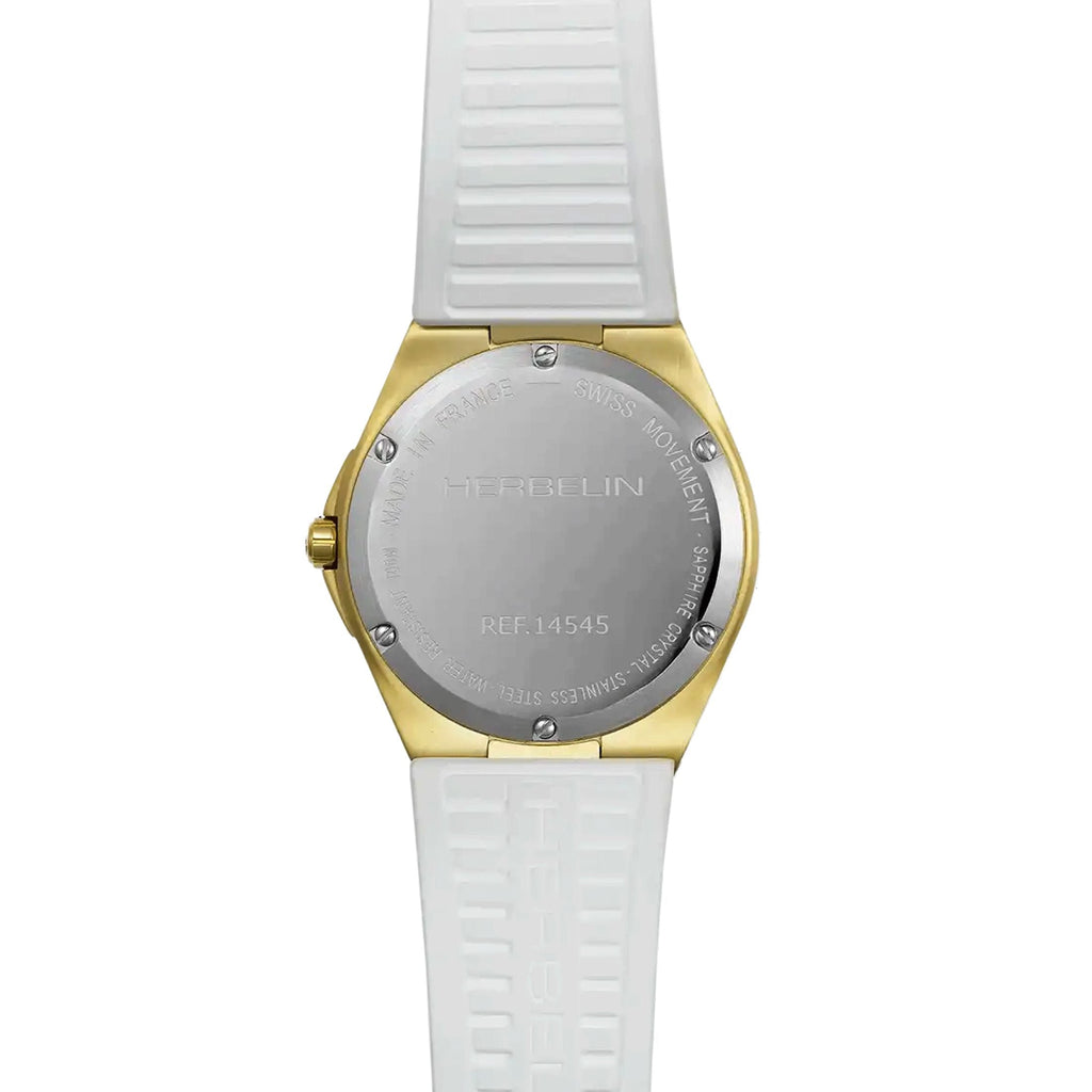 Herbelin Cap Camarat Ladies Gold White Watch
