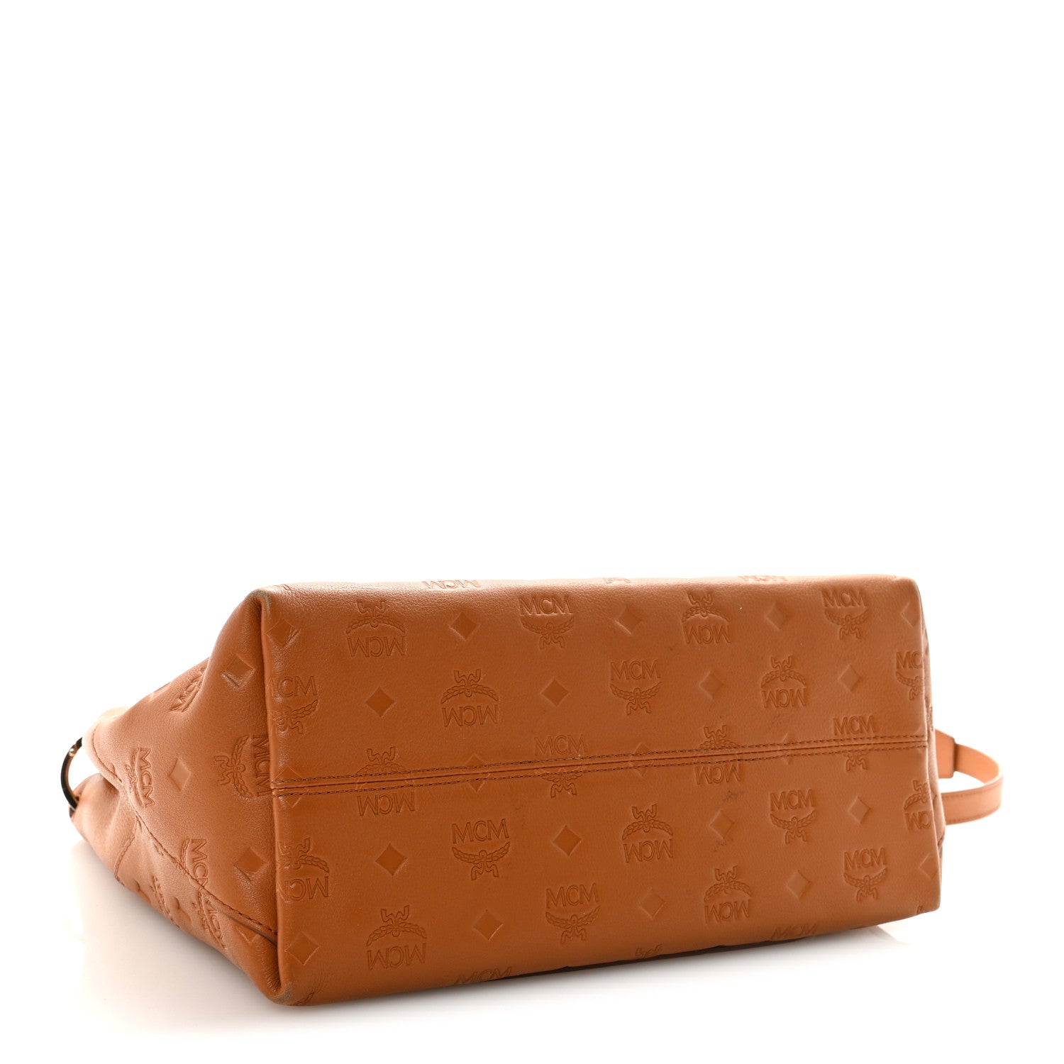 Calfskin Ottomar Monogram Medium Klara Hobo Cognac