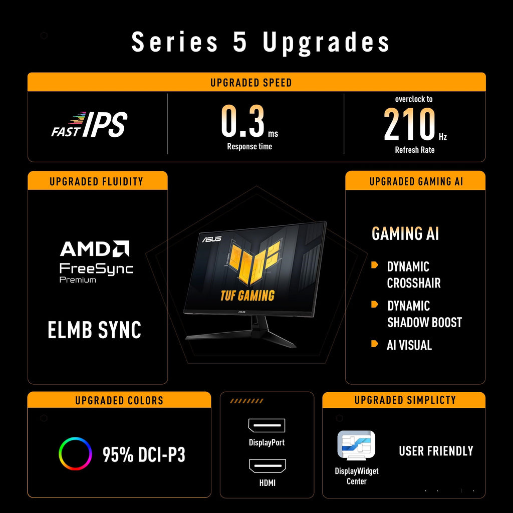TUF  27" Class WQHD Gaming LED