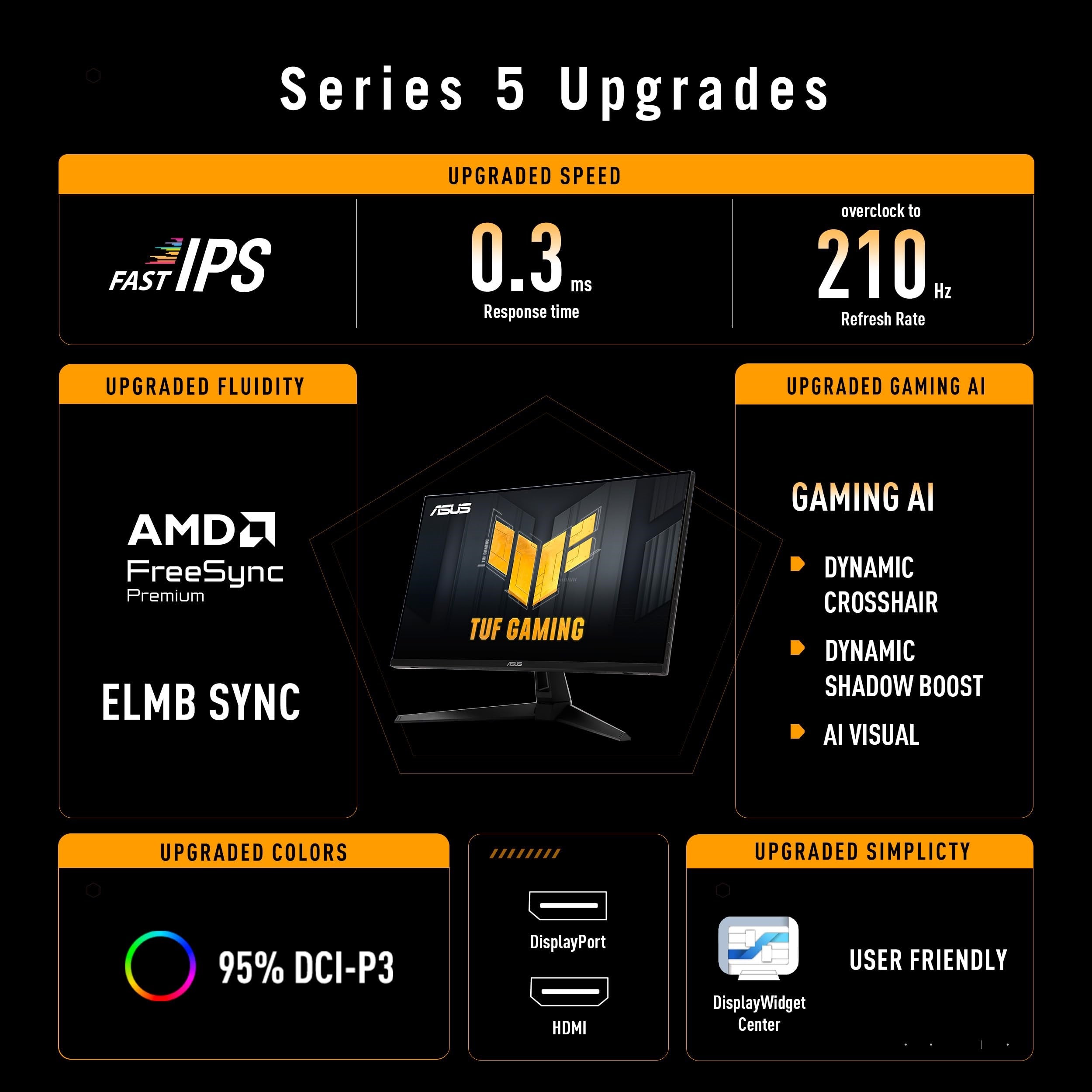 TUF  27" Class WQHD Gaming LED