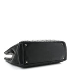 Caviar Quilted XL Grand Shopping Tote GST Black