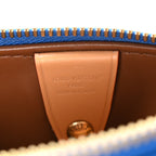 Calfskin Monogram Speedy P9 Bandouliere 20 Blue