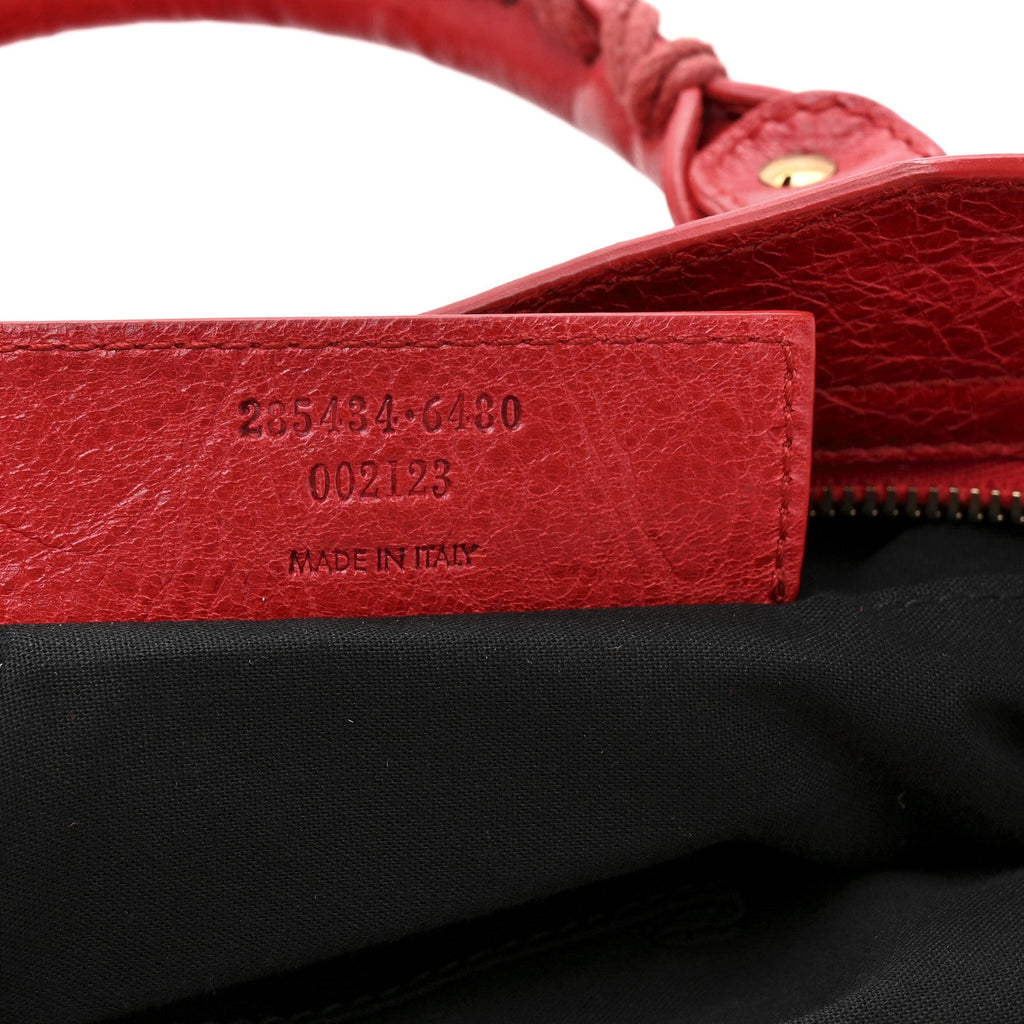 Agneau Giant 12 Rose Gold Hardware Town Rouge Coquelicot