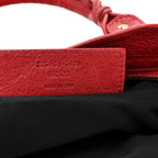 Agneau Giant 12 Rose Gold Hardware Town Rouge Coquelicot