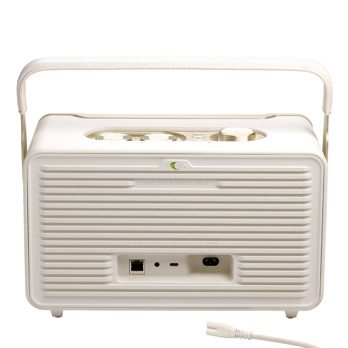 JBL Authentics 300 Portable Wireless Bluetooth Speaker (White)